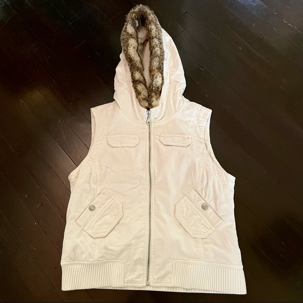 Loft corduroy petite vest